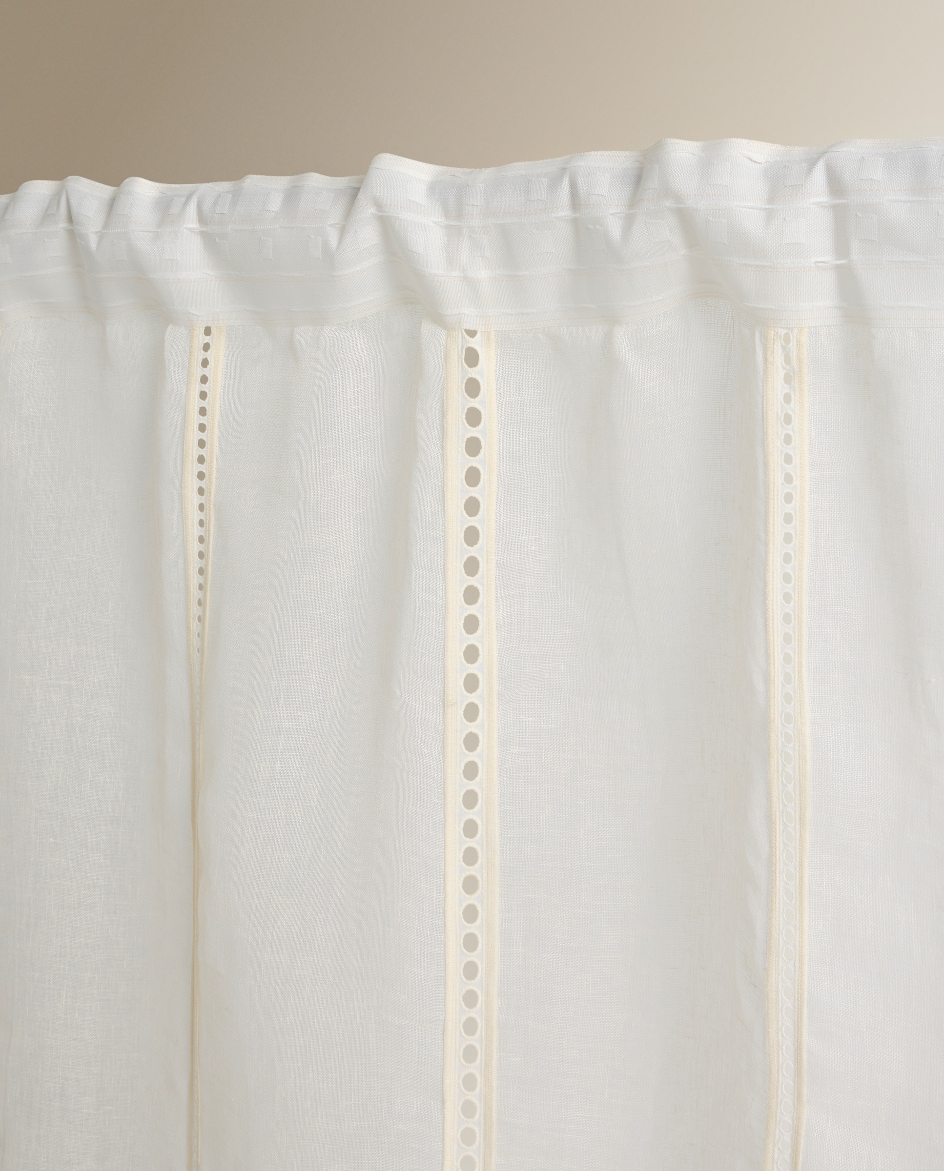 Cortinado Confecionado com Sistema Multiusos Louis Natural-5