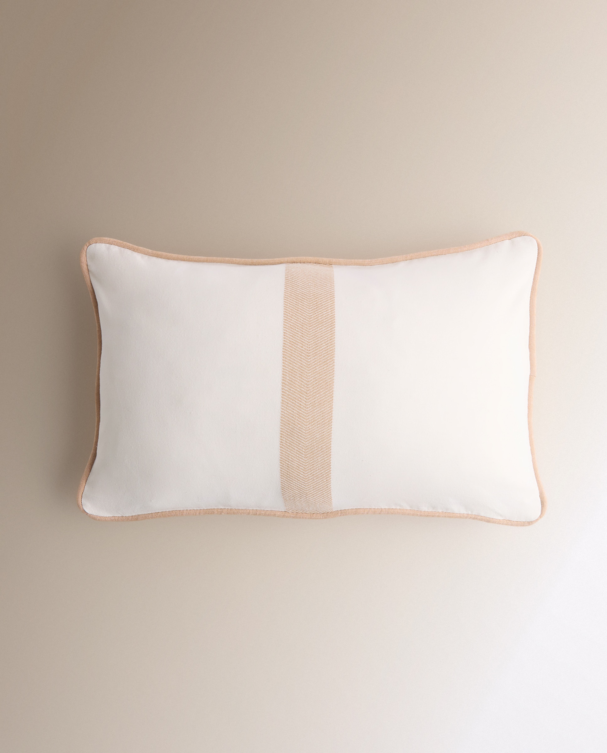 Almofada rectangular Chevron 22 Taupe-2