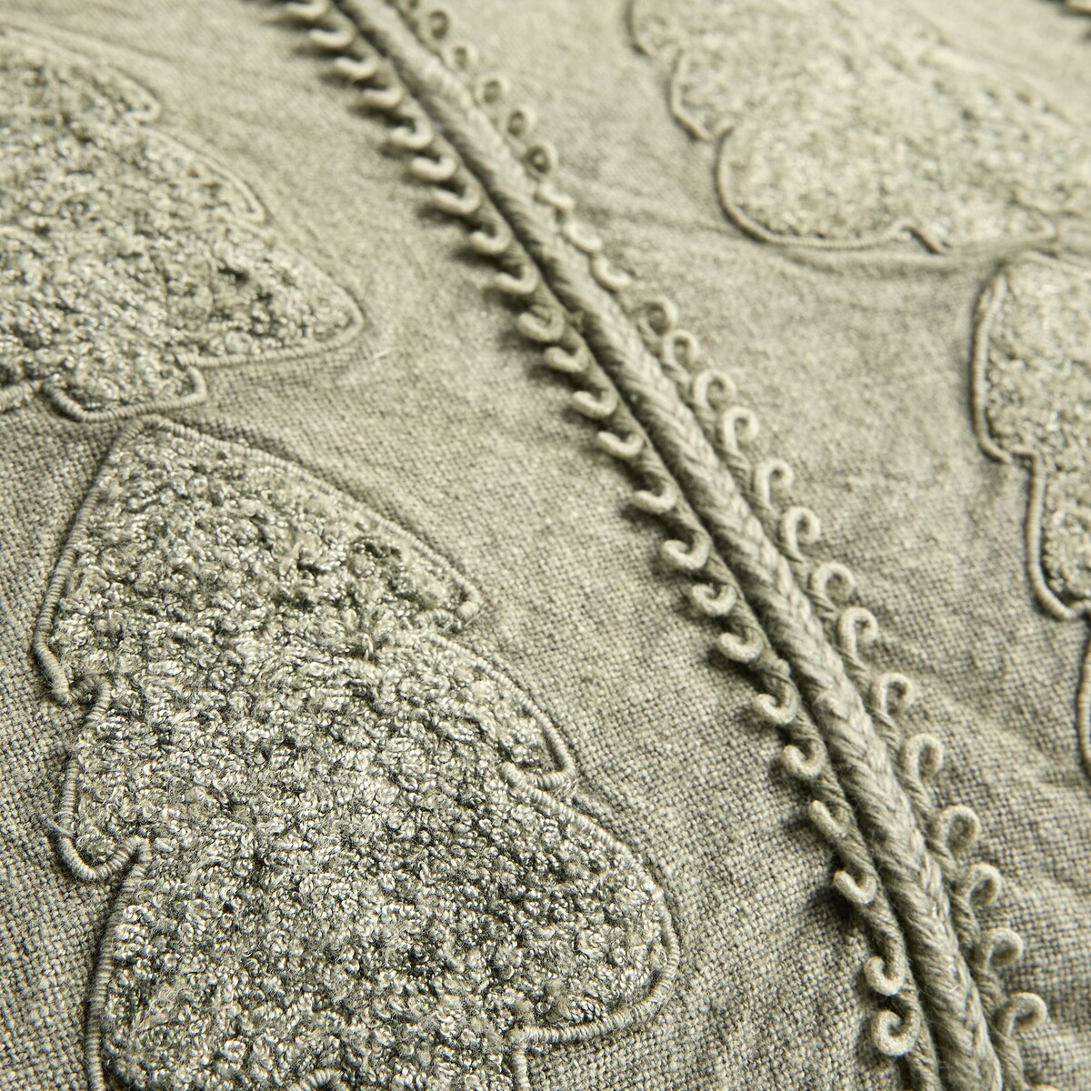 Cojín decorativo rectangular Whisper Verde-4