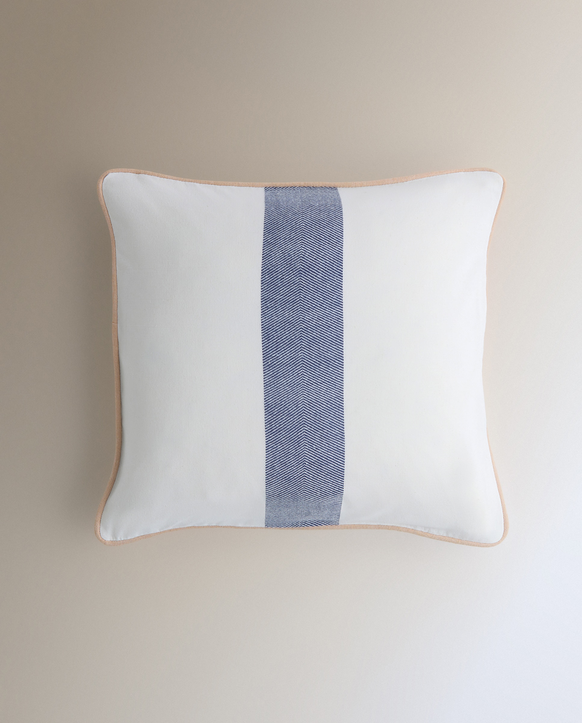 Cojín decorativo Chevron - Azul marino 45 x 45 cm Azul marino-2
