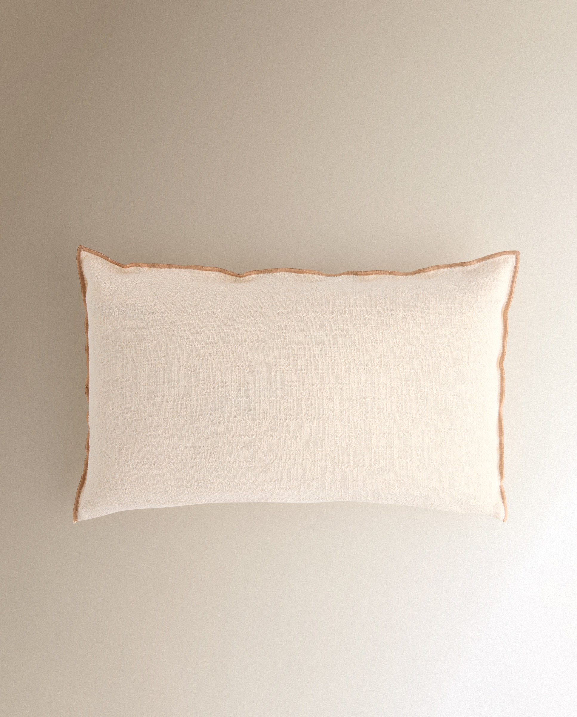 Almofada Decorativa Retangular Pluno Bege-3