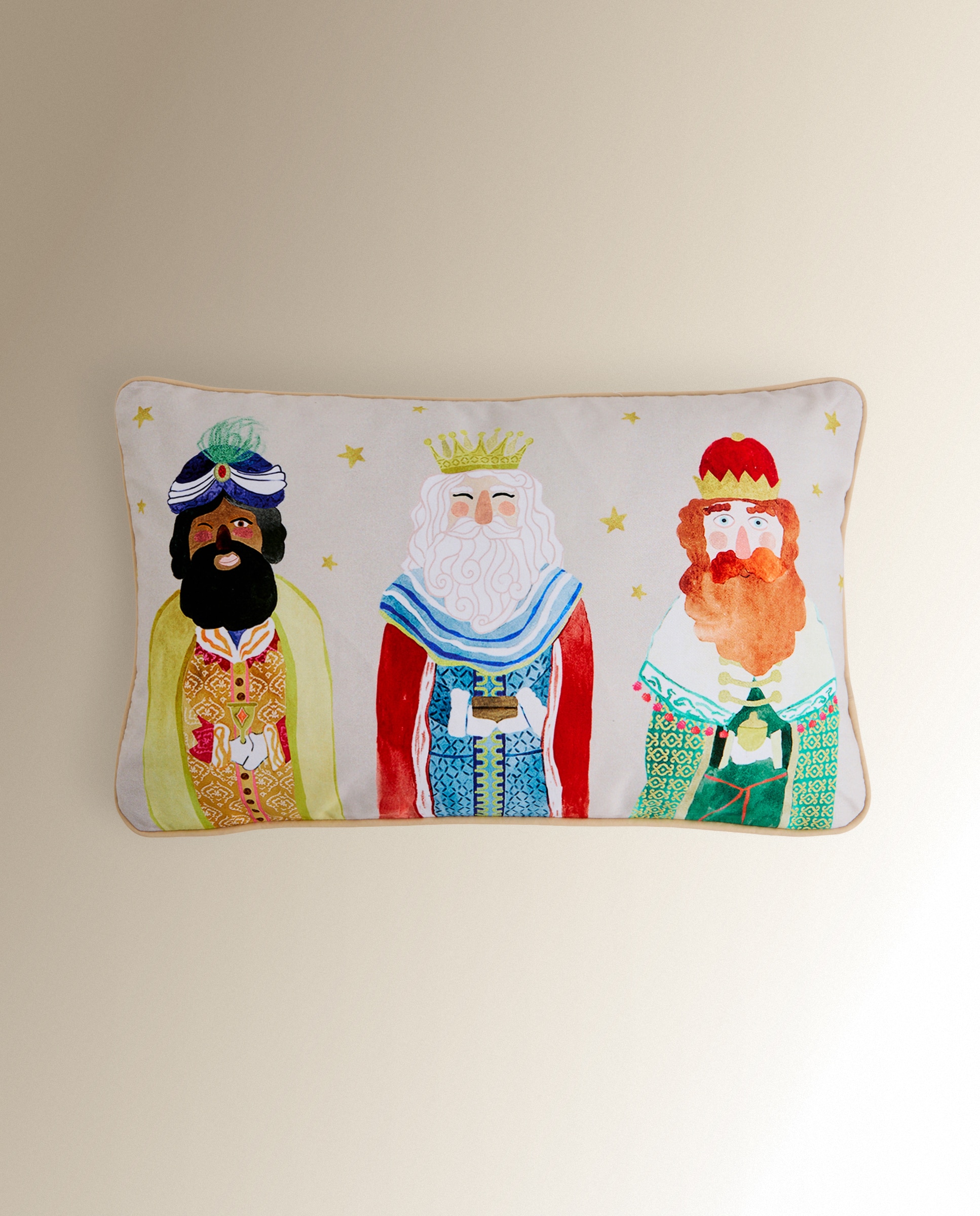 Almofada Decorativa Natalícia Reis Magos Multicolor-2