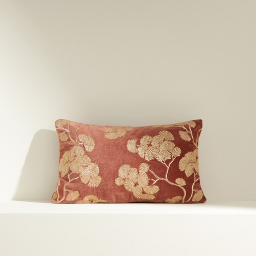 Cojín decorativo rectangular bordado Harmony El Corte Inglés