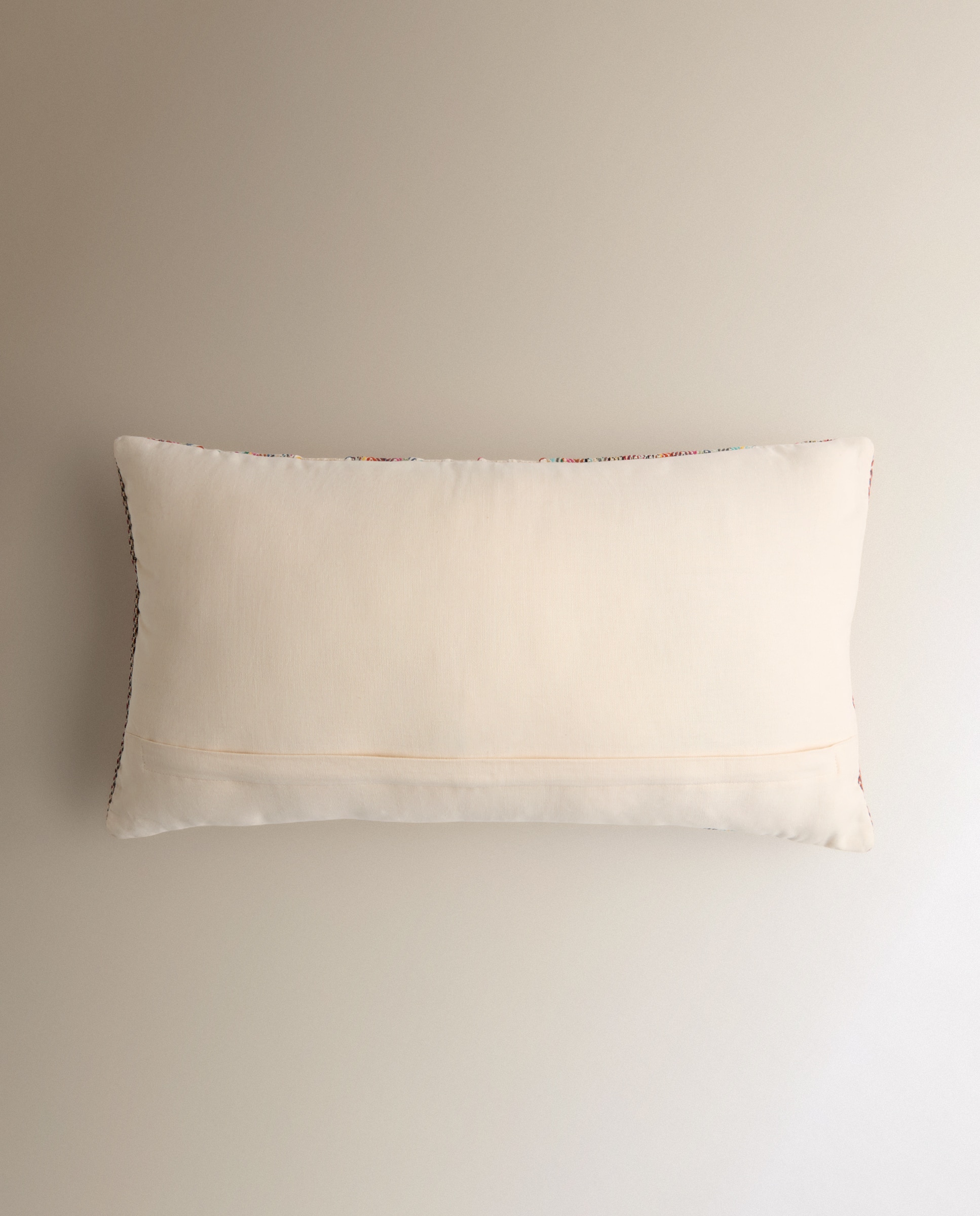 Almofada Decorativa Retangular Bordada Noto Multicolor-5