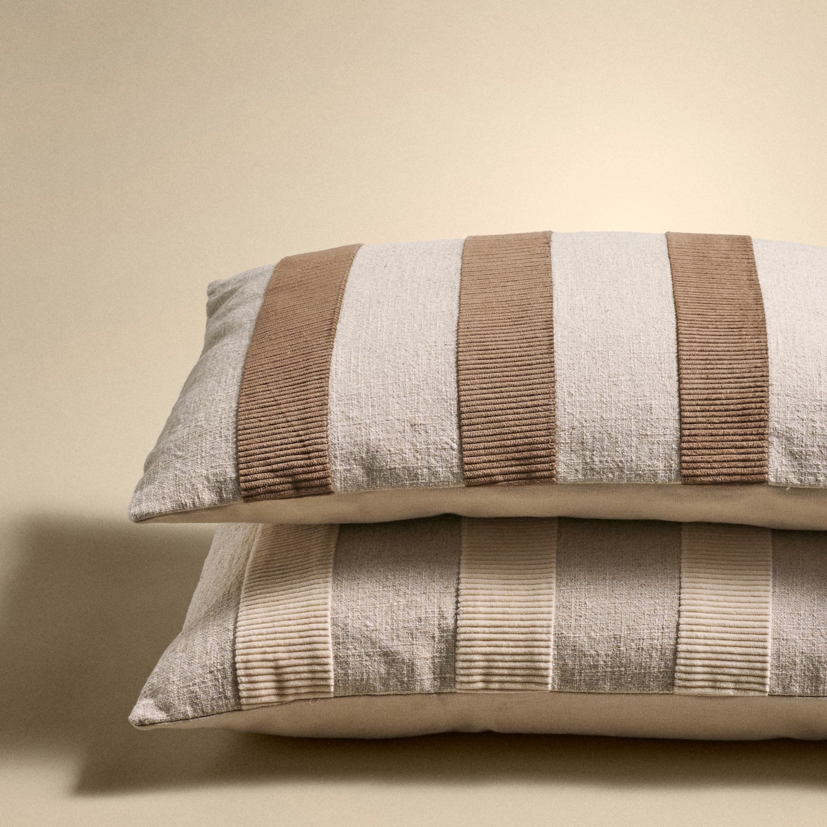 Cojín decorativo rectangular Ukiyo Beige-7