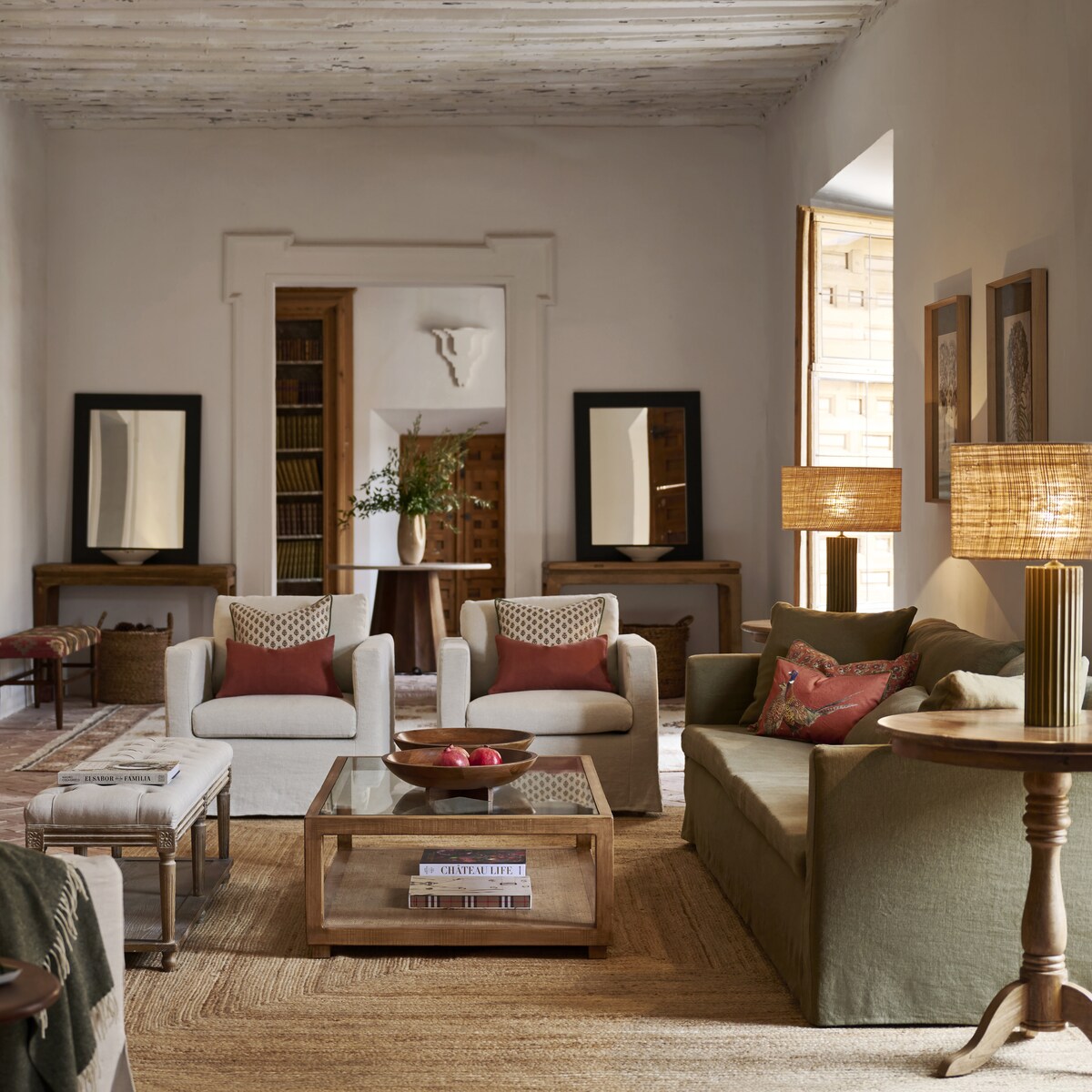 Almofada Decorativa Retangular Frenchay Laranja-6