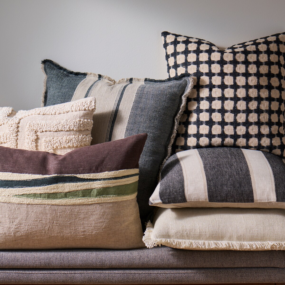 Almofada Decorativa Shimei Cinzento-6