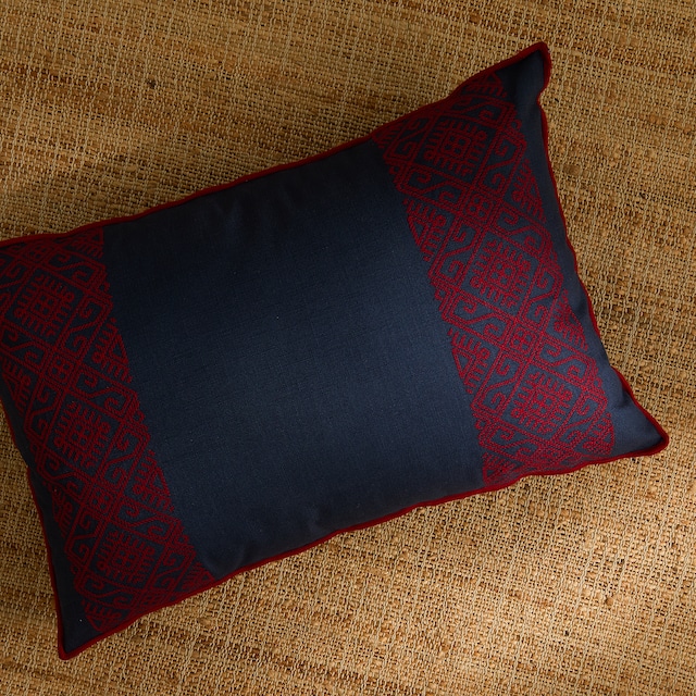 Imagen 0 de Cojín decorativo rectangular bordado Tempsford