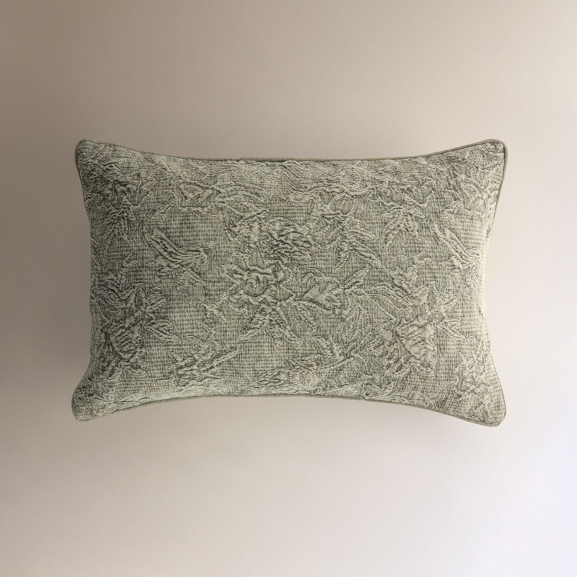 Almofada Decorativa Retangular Kanji Verde-2