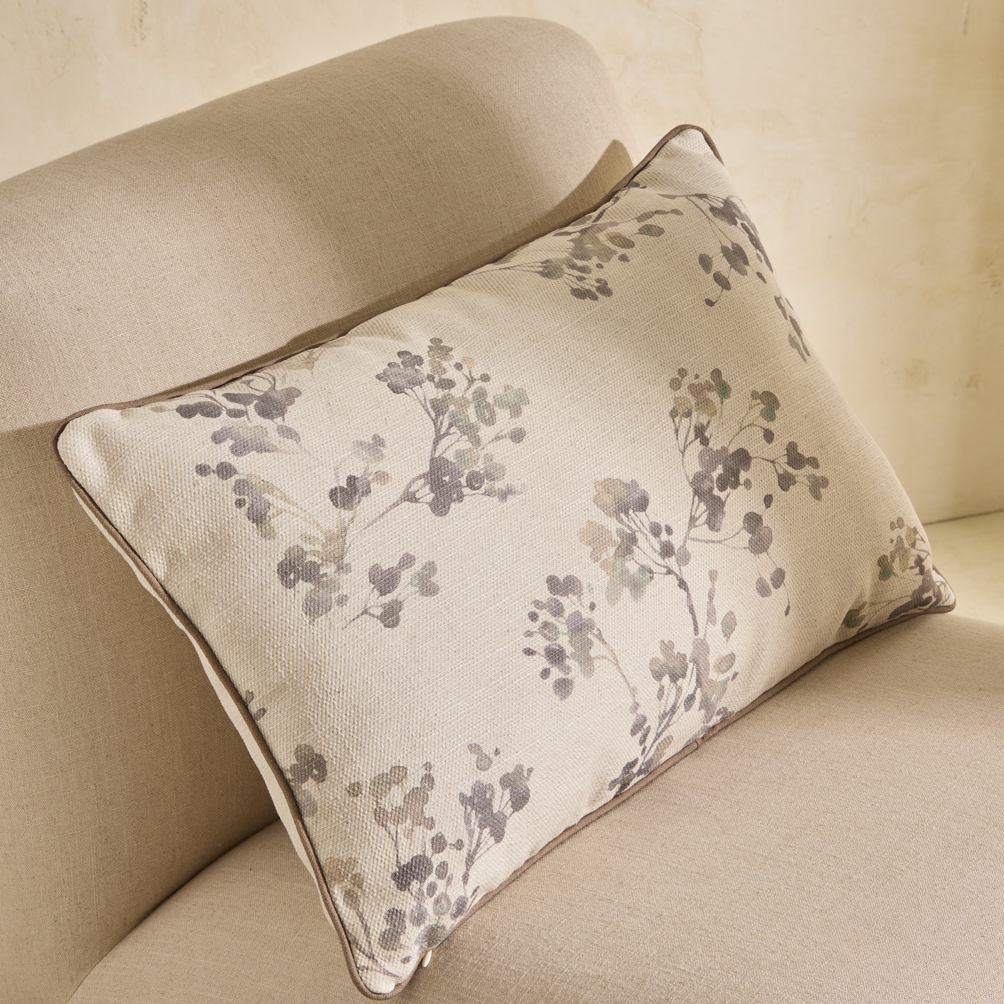 Almofada Decorativa Retangular Terrain Bege-1