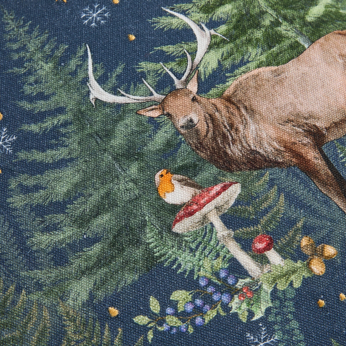 Almofada Decorativa Noite Mágica Azul-4