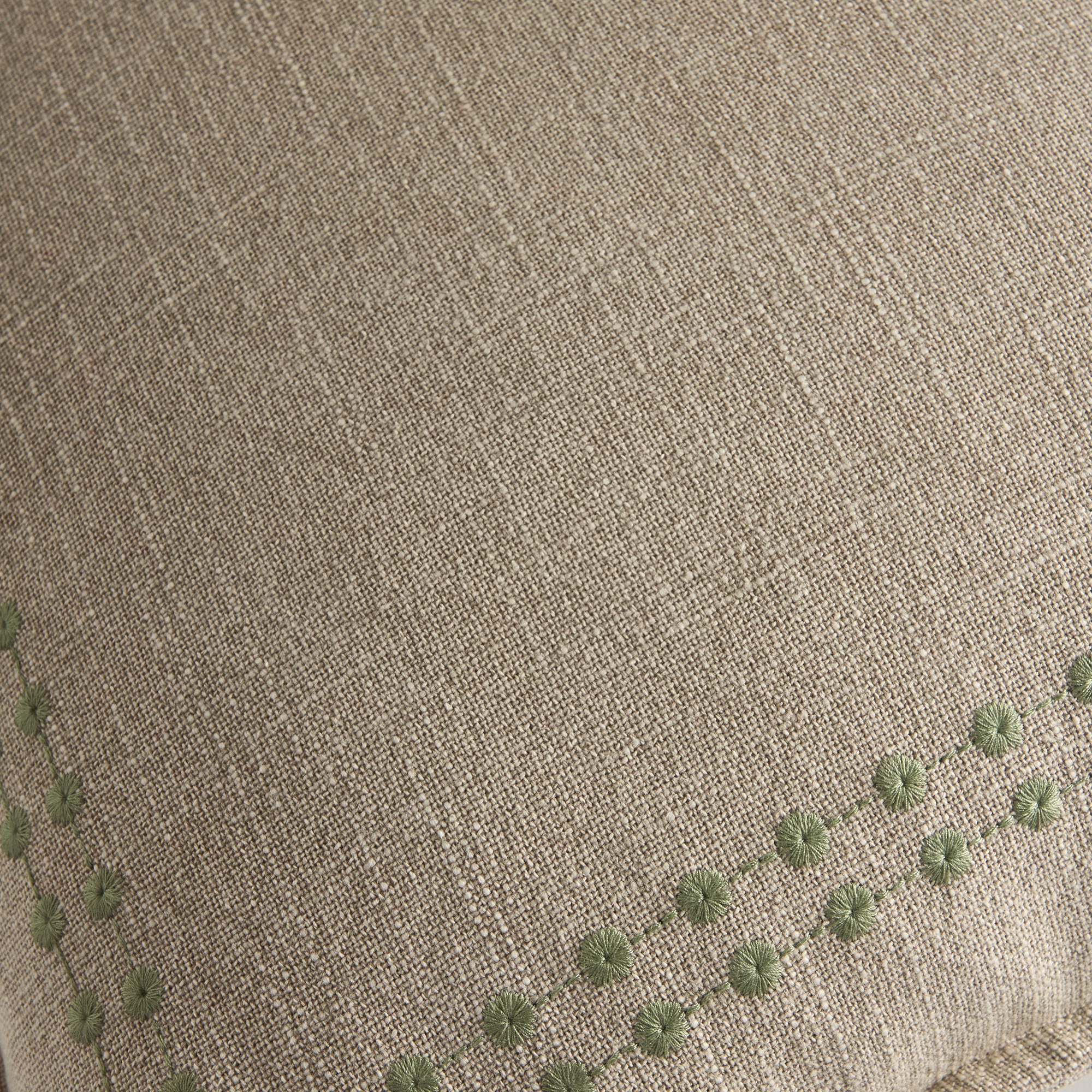 Almofada Decorativa Bordada Edward Verde-4