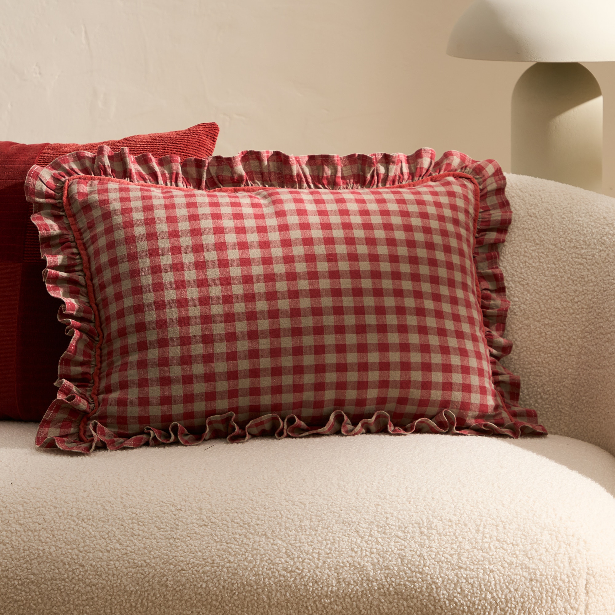 Almofada Decorativa Retangular Richmond Vermelho-1