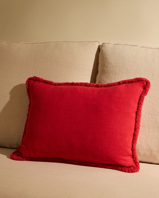 Cojín decorativo rectangular Biela