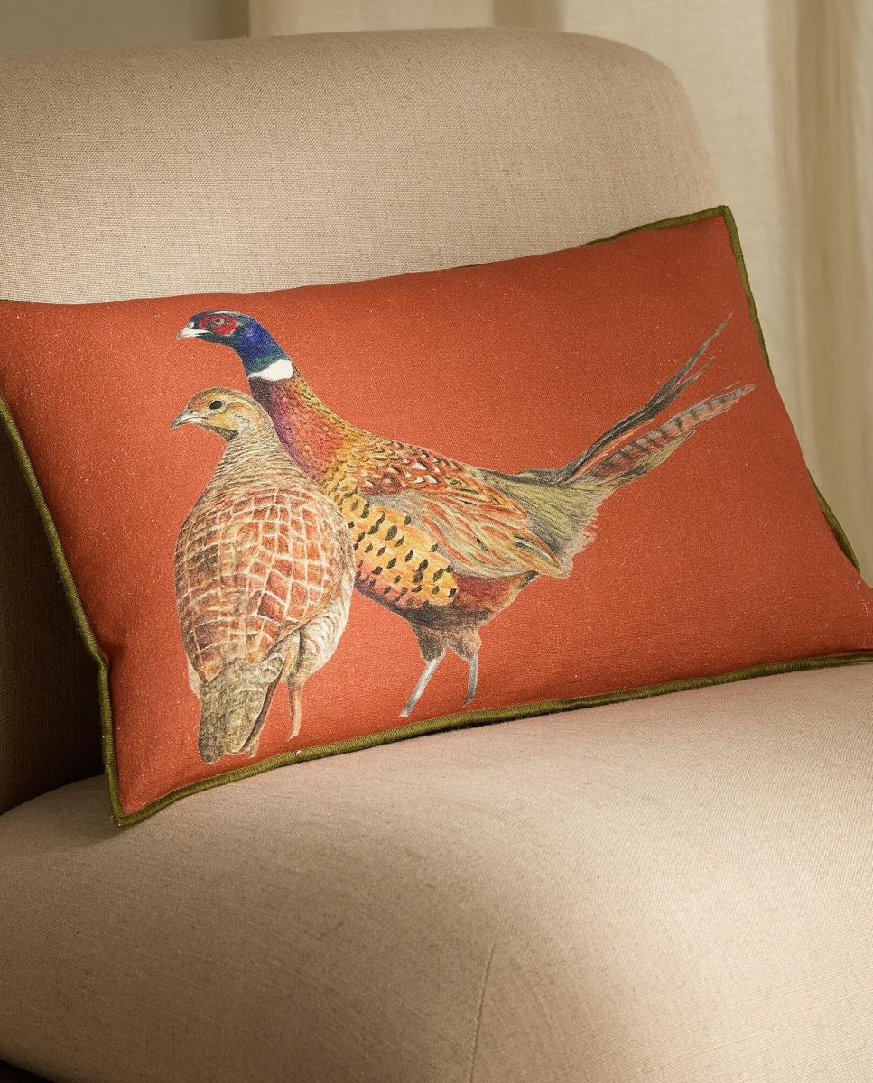Imagem 0 de Almofada decorativa Pheasans