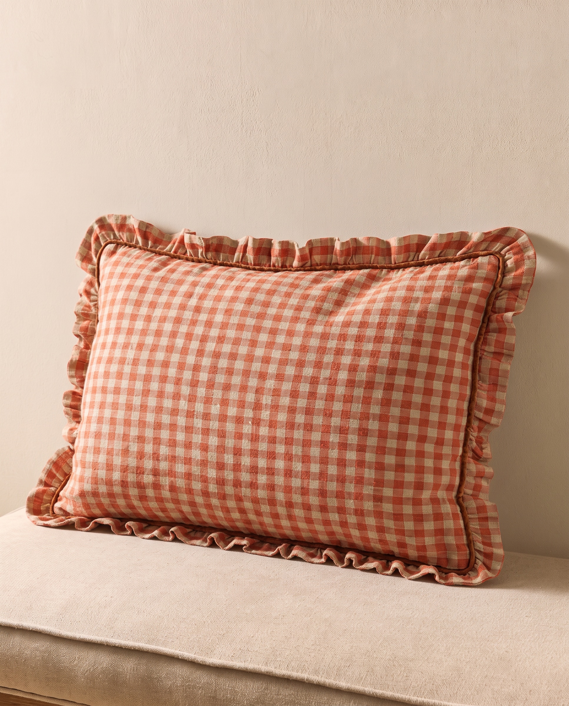 Cojín decorativo rectangular Richmond - Granate 40 x 60 cm Granate-1