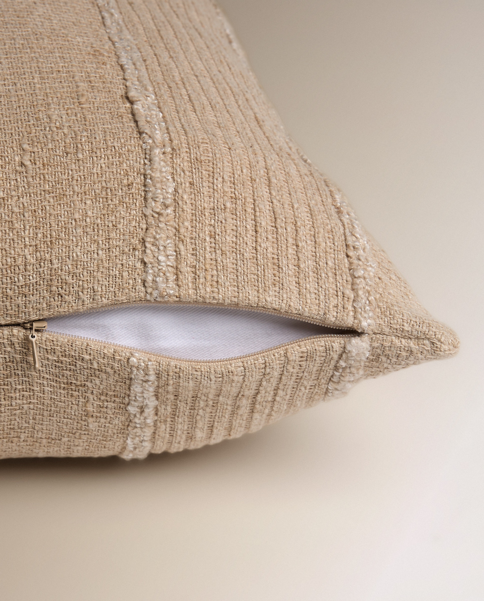 Cojín decorativo Albert - Beige 50 x 50 cm Beige-3
