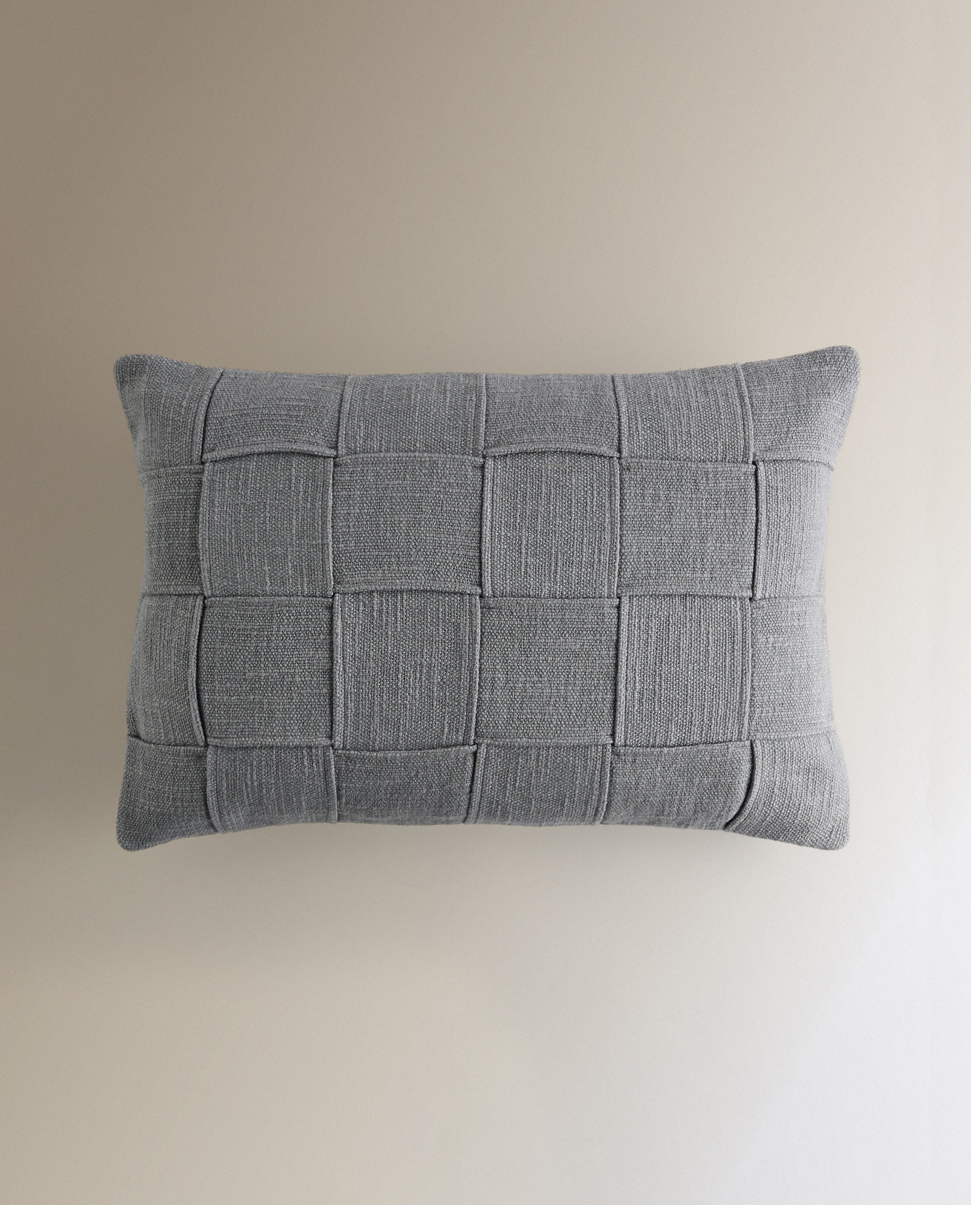 Cojín decorativo rectangular Sayo - Gris 40 x 60 cm Gris-2