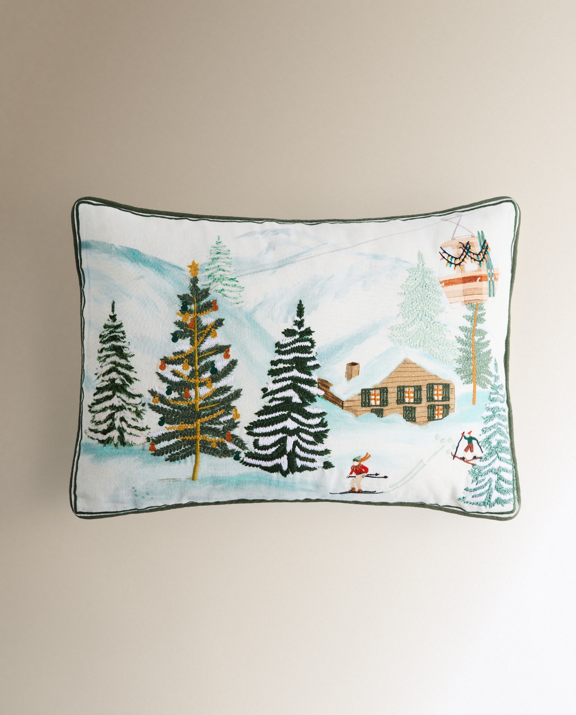 Cojín decorativo rectangular Alps - Multicolor 40 x 60 cm Multicolor-2