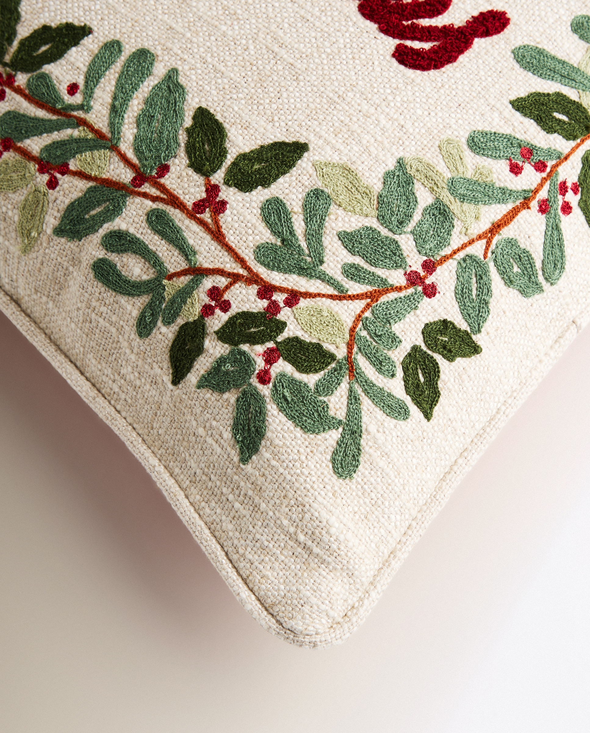 Cojín decorativo Holly Frame - Natural 50 x 50 cm Natural-3