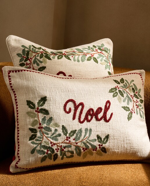 Cojín decorativo rectangular Holly Frame