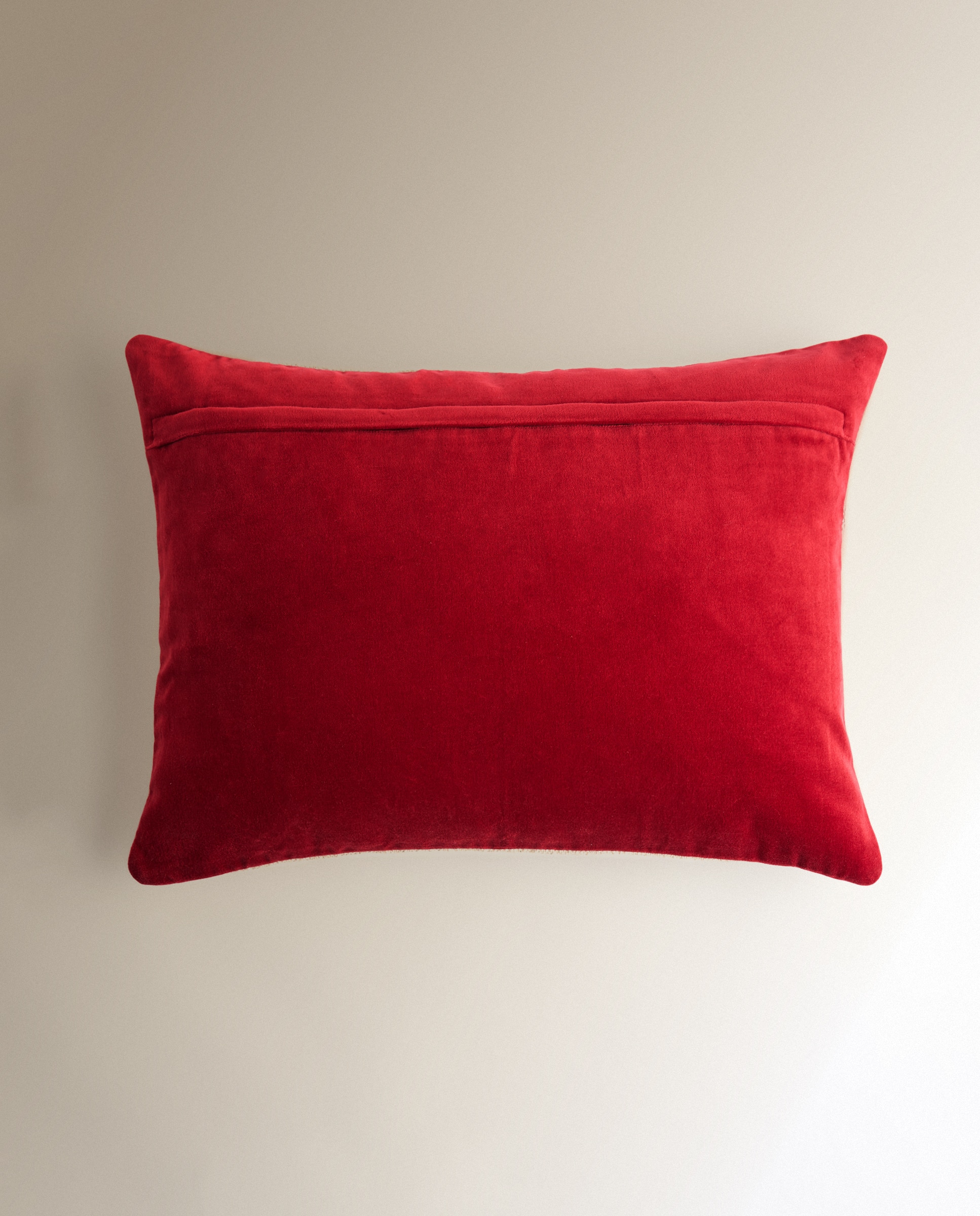 Cojín decorativo rectangular Holly Frame - Natural 40 x 60 cm Natural-5