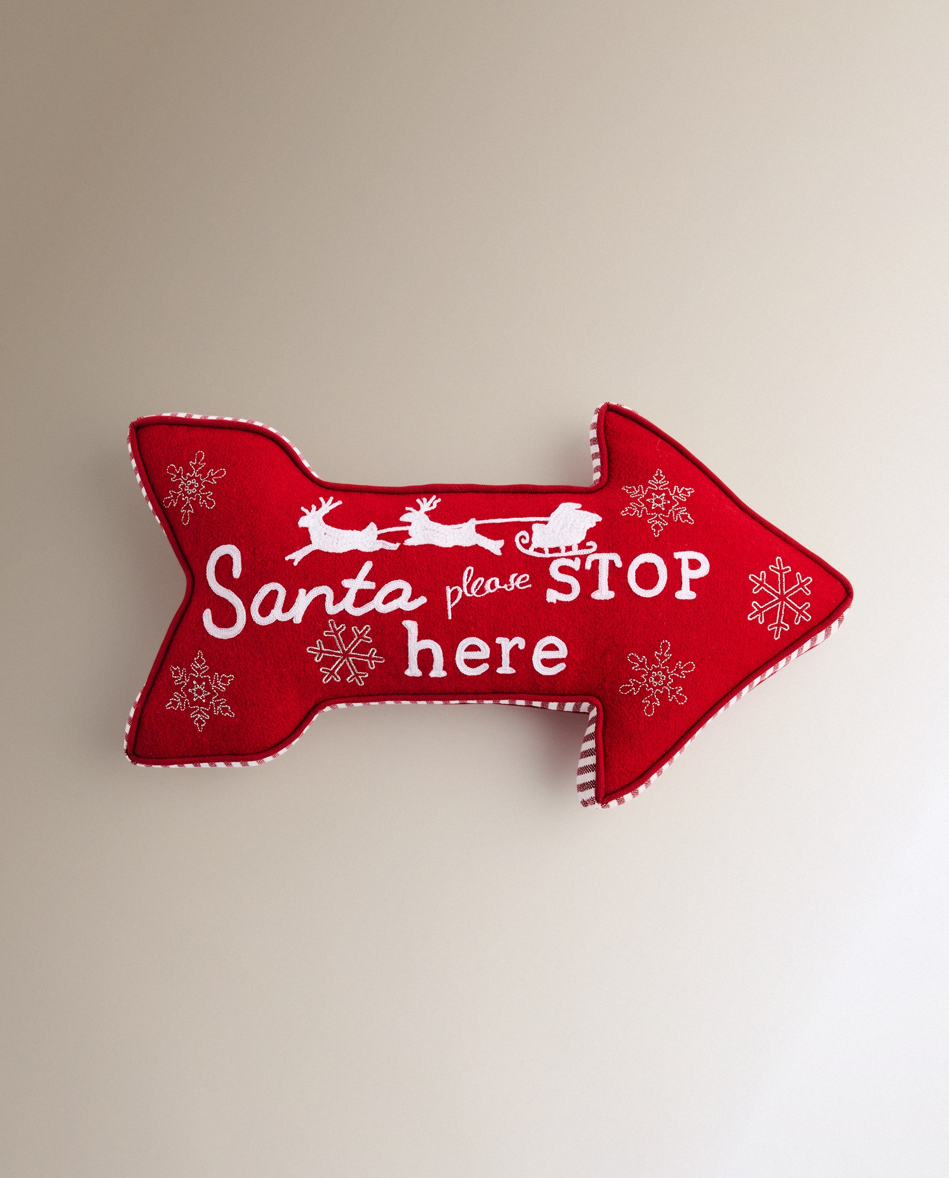 Almofada decorativa North Pole Vermelho-2