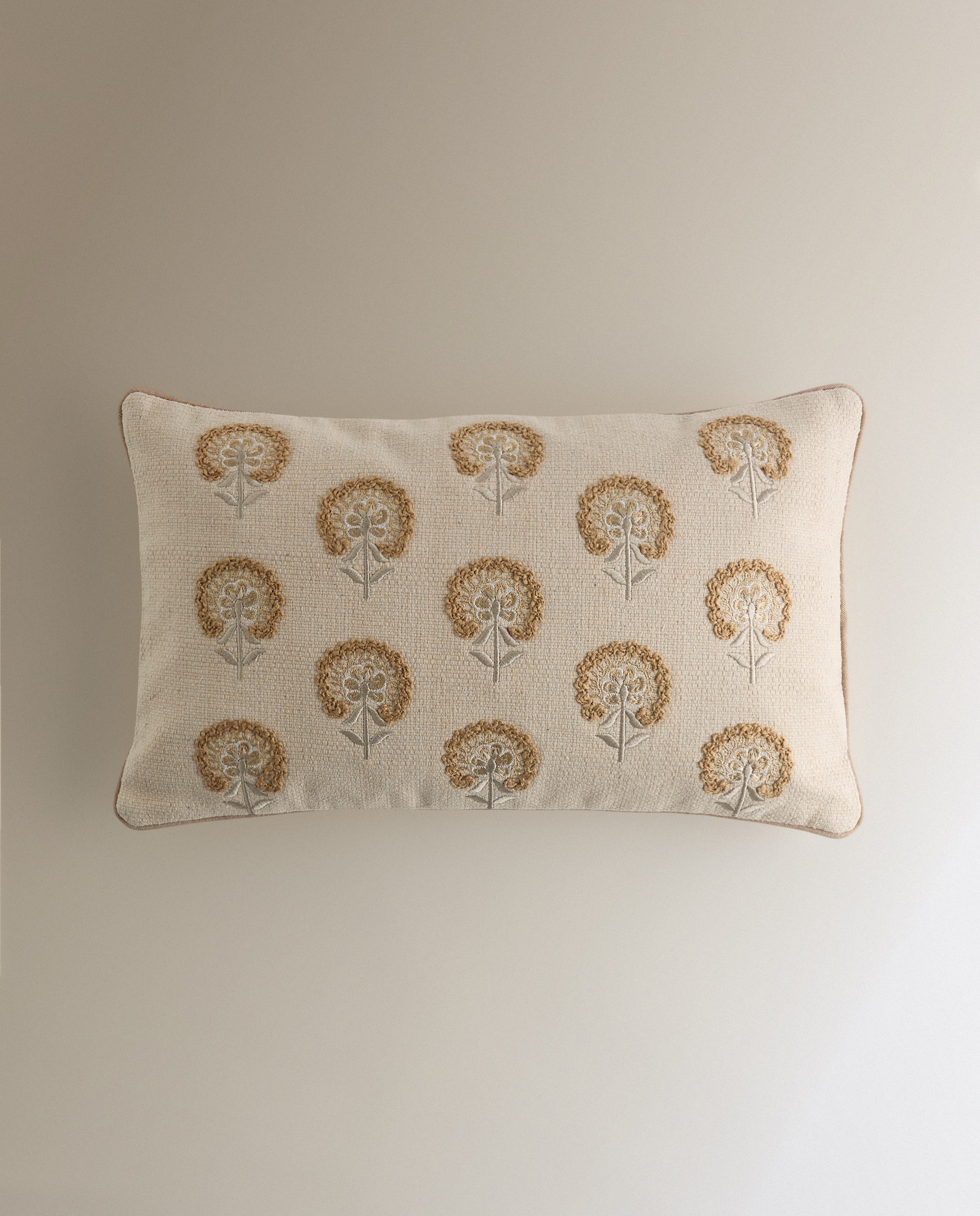 Cojín decorativo rectangular Spring - Beige 30 x 50 cm Beige-2