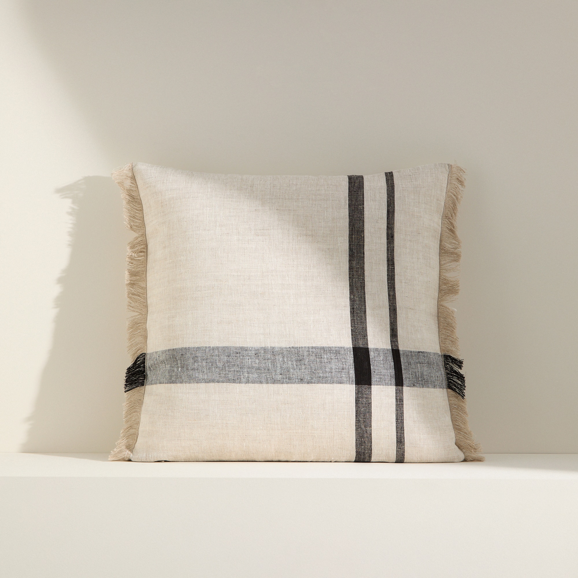 Imagen 1 de Cojín decorativo Eyra Square - Negro 50 x 50 cm Negro