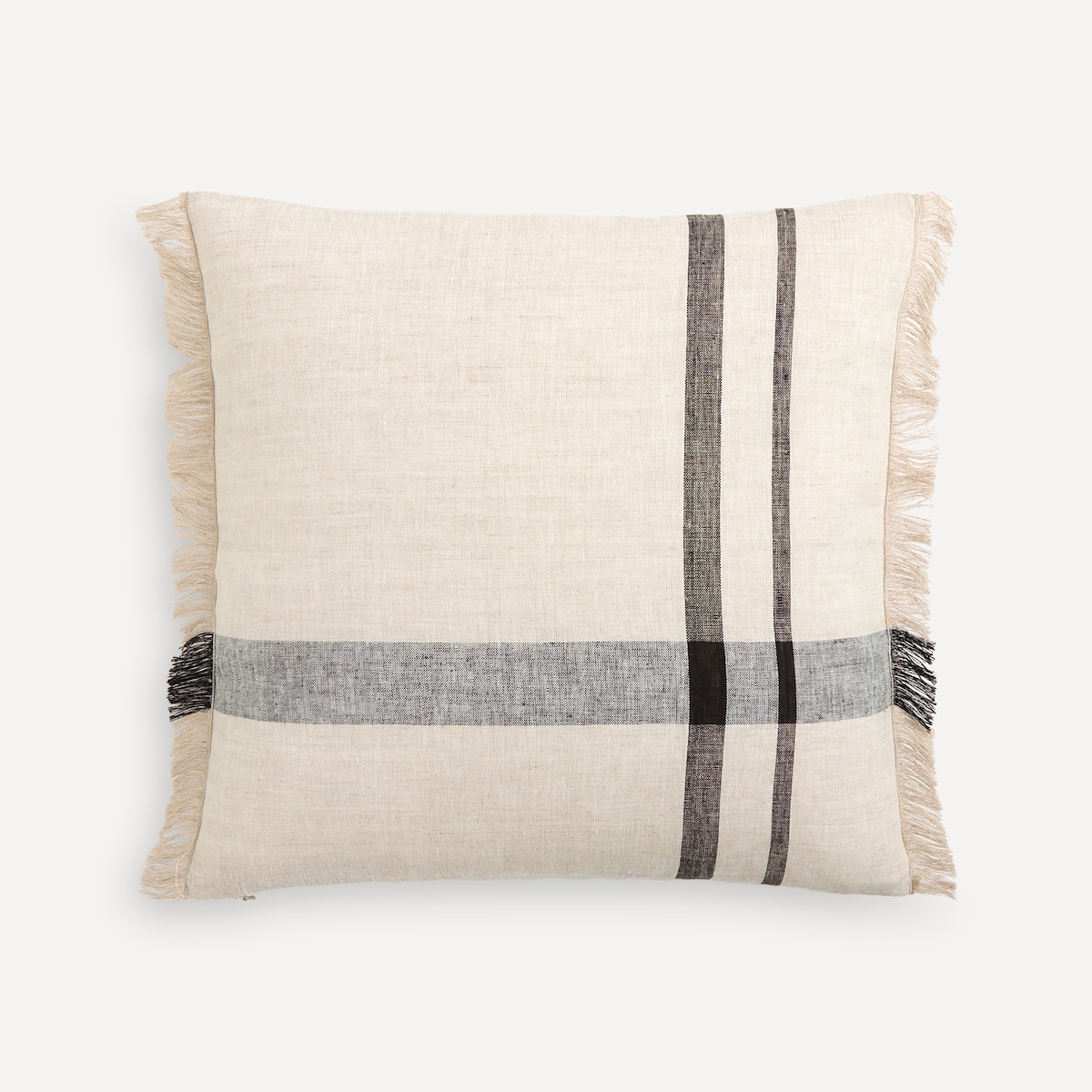 Almofada Decorativa Eyra Square Preto-2