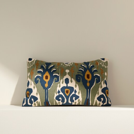 Cojín decorativo rectangular bordado Messina El Corte Inglés