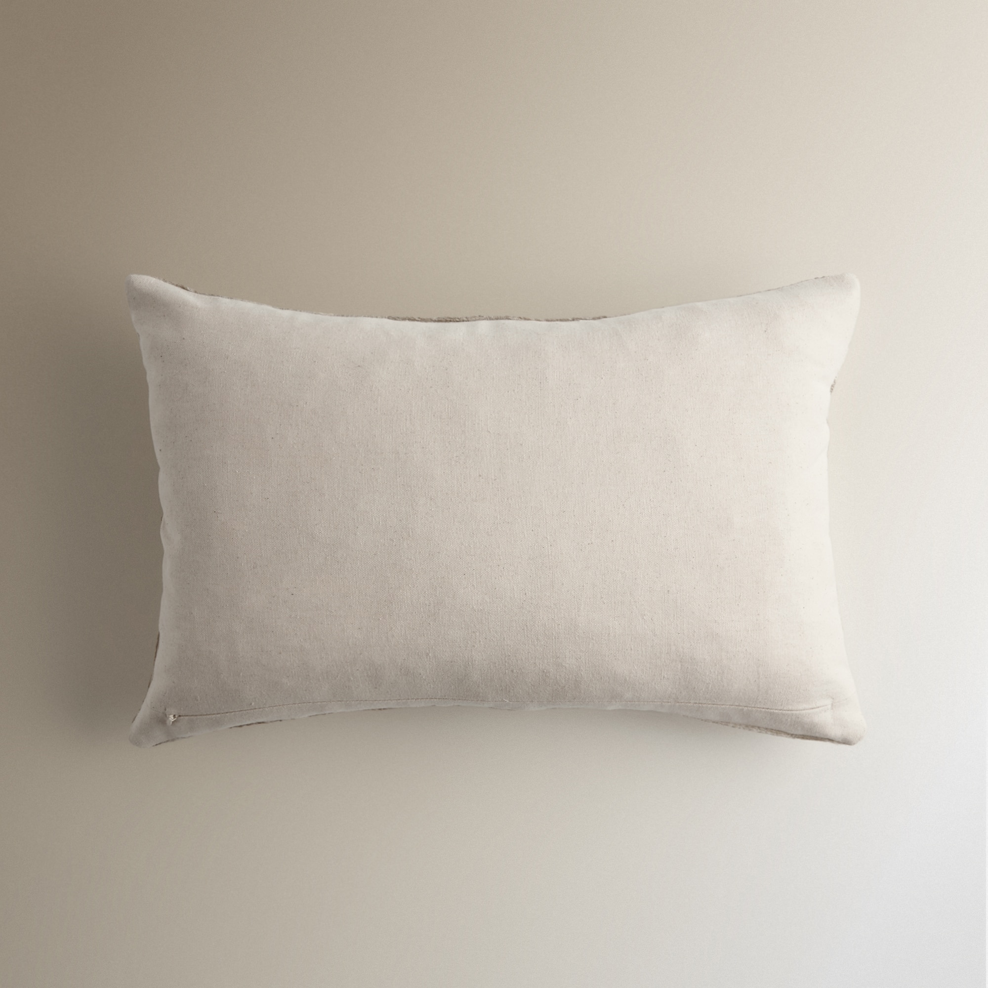 Almofada Decorativa Retangular com Bordado Shibumi Bege-5