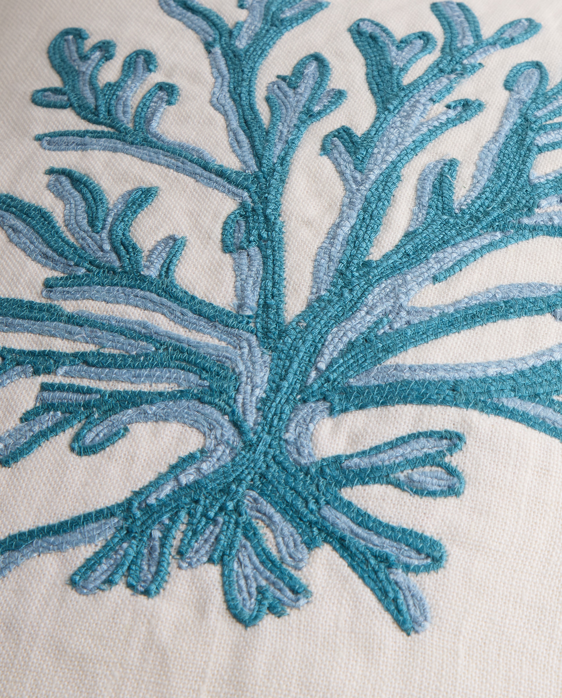 Almofada Decorativa Coral Azul-4