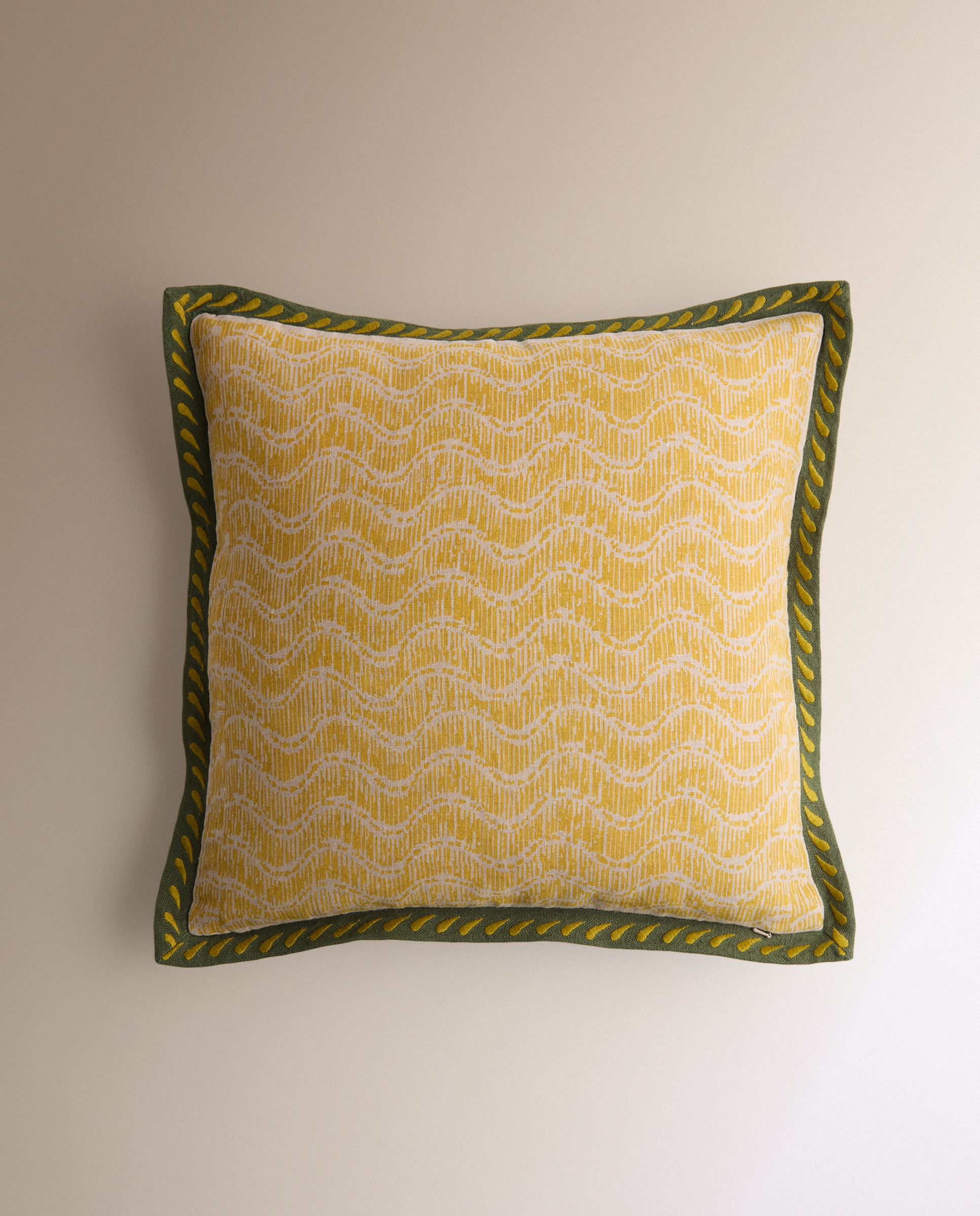 Almofada Decorativa Palmeira Natural-5