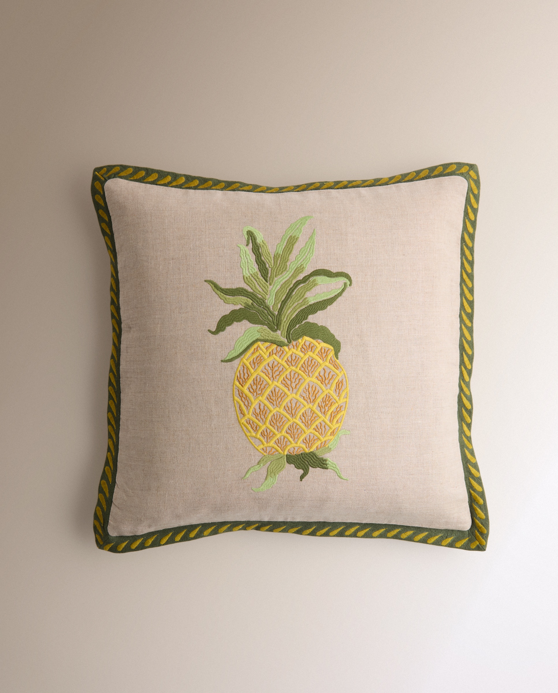 Almofada Decorativa Ananás Natural-2