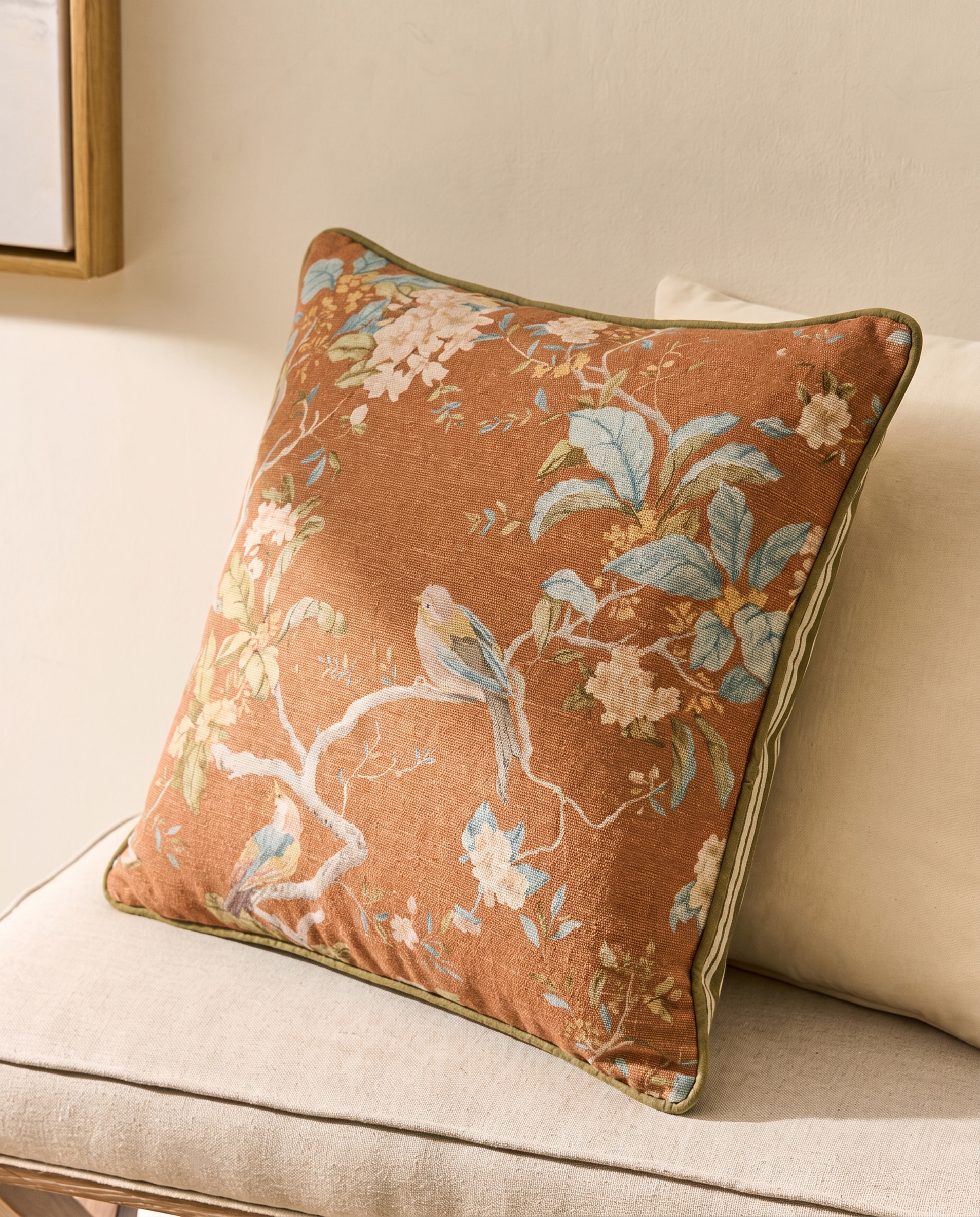 Imagen 0 de Cojín decorativo Villedebuois Naranja