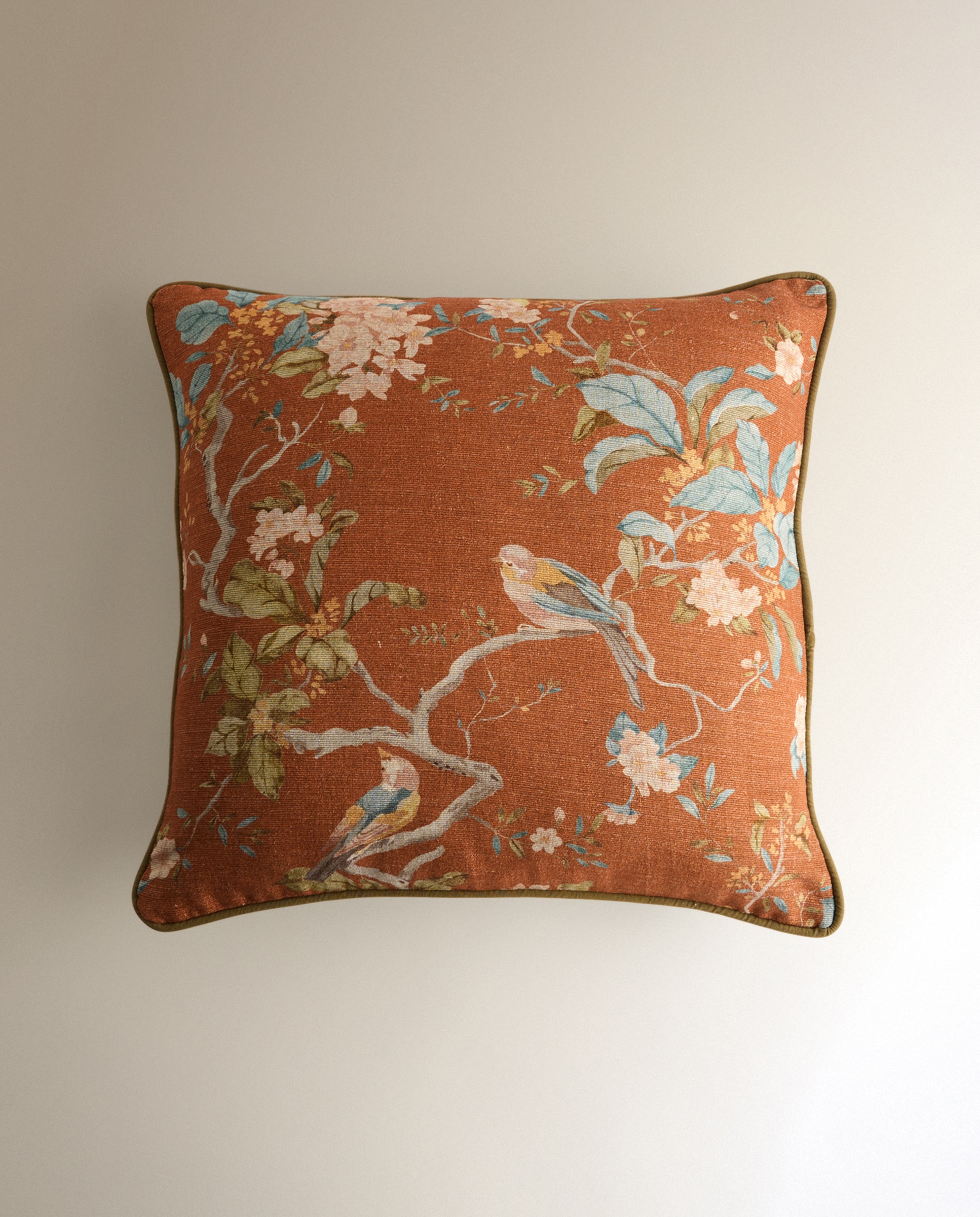 Cojín decorativo Villedebuois - Naranja 50 x 50 cm Naranja-2