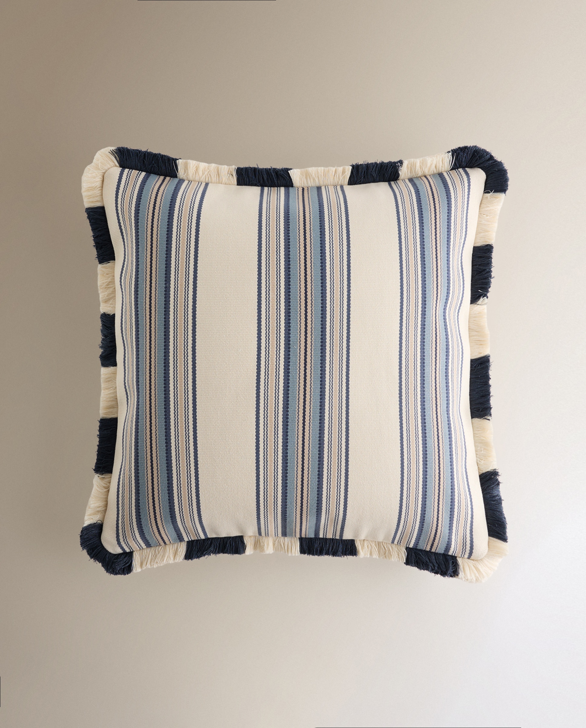 Imagen 2 de Cojín decorativo Salina - Azul 50 x 50 cm Azul