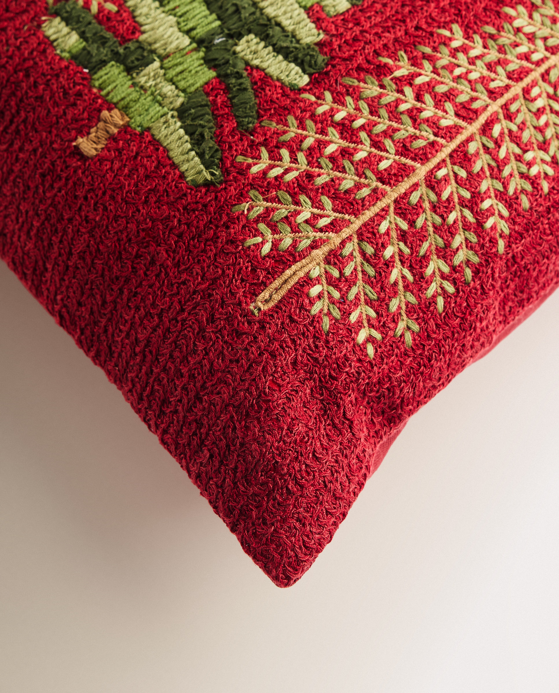 Imagen 4 de Cojín decorativo rectangular Red Xmas - Rojo 40 x 60 cm Rojo