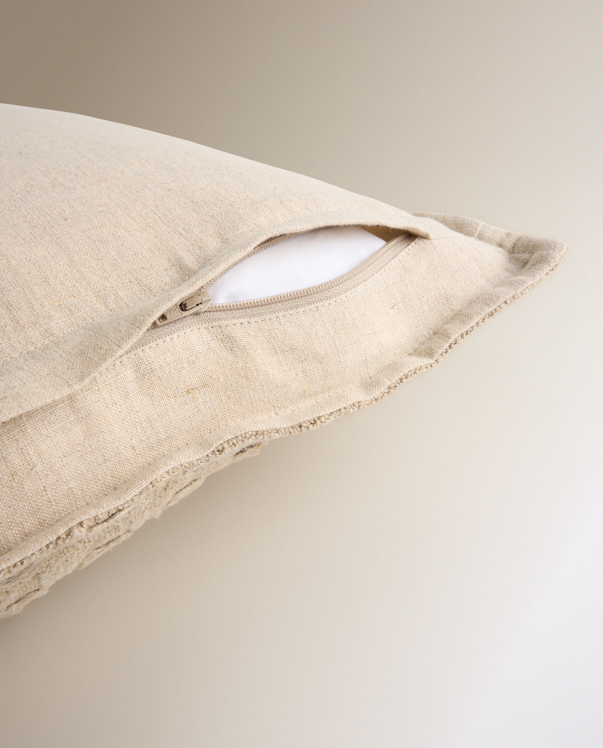 Cojín decorativo Barnet - Beige 50 x 50 cm Beige-3