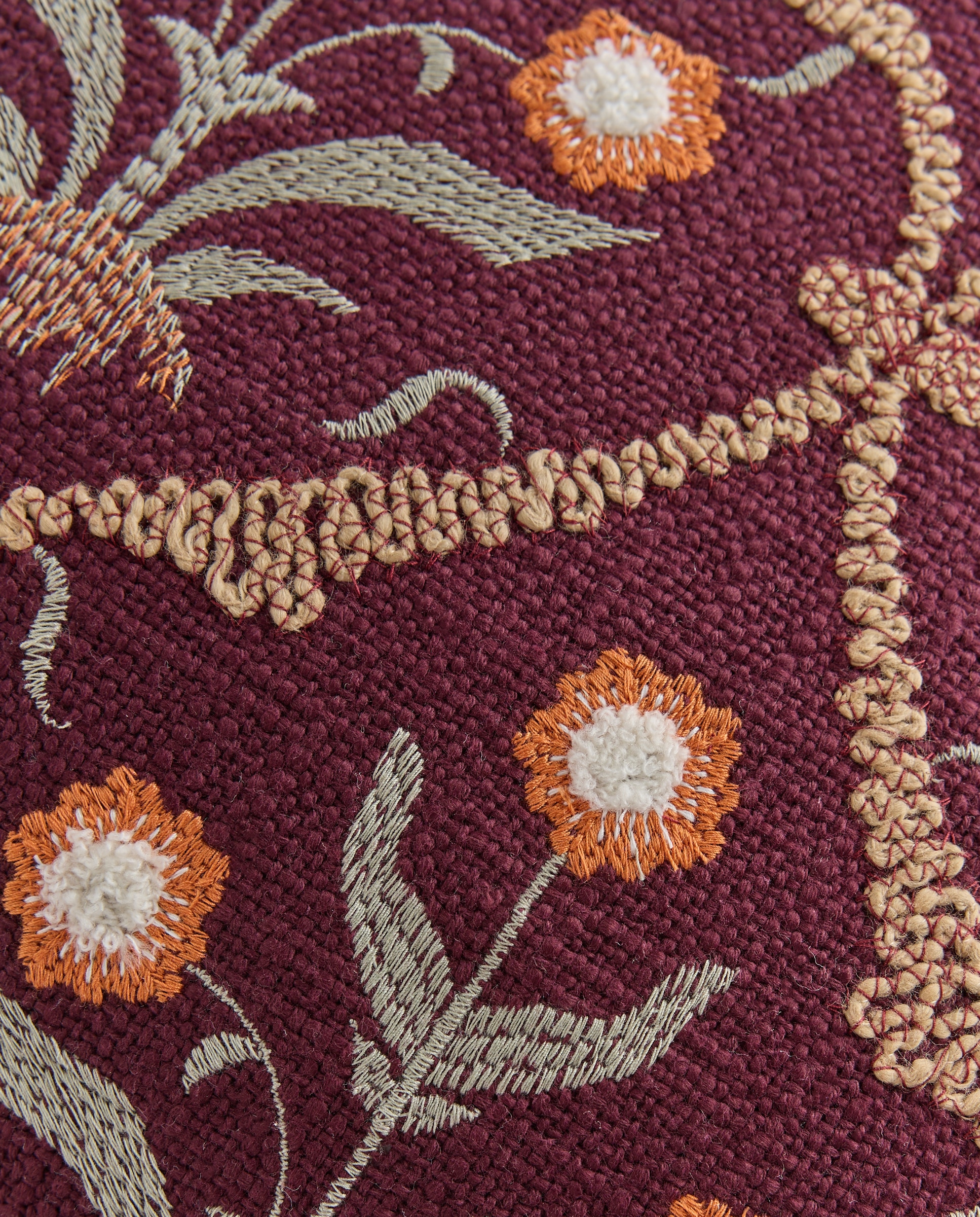 Cojín decorativo Meadow - Morado 50 x 50 cm Morado-4