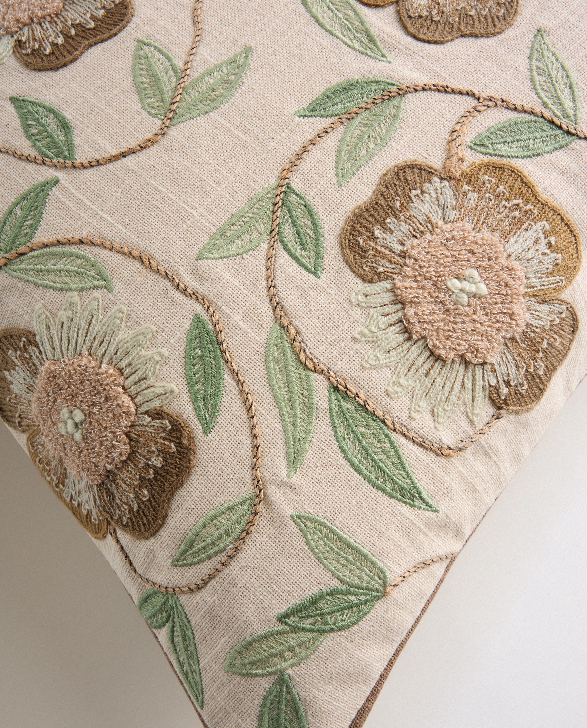 Cojín decorativo Petunia - Beige 50 x 50 cm Beige-4