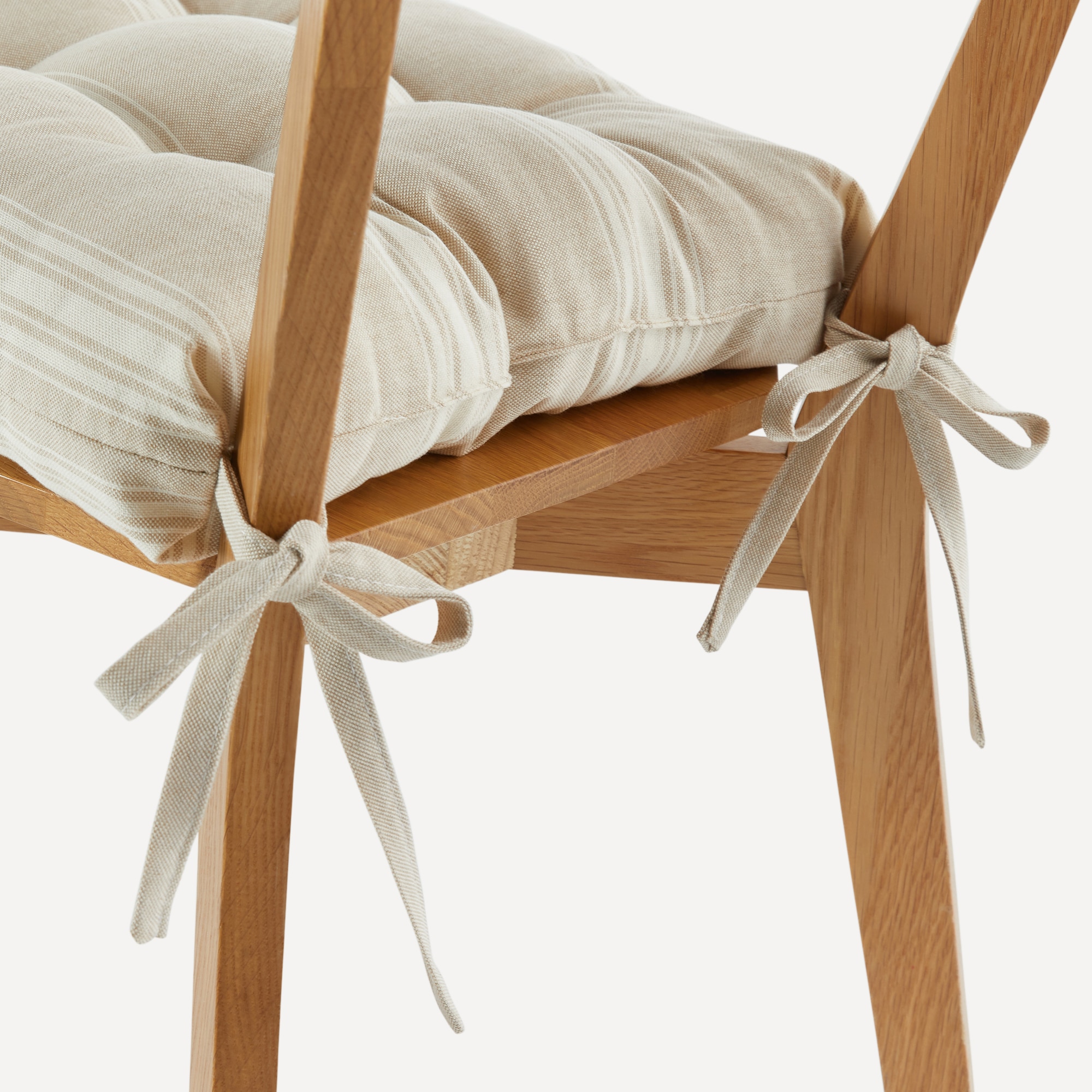 Cojín para silla Silex El Corte Inglés - Natural 40 x 4 x 40 cm Natural-2