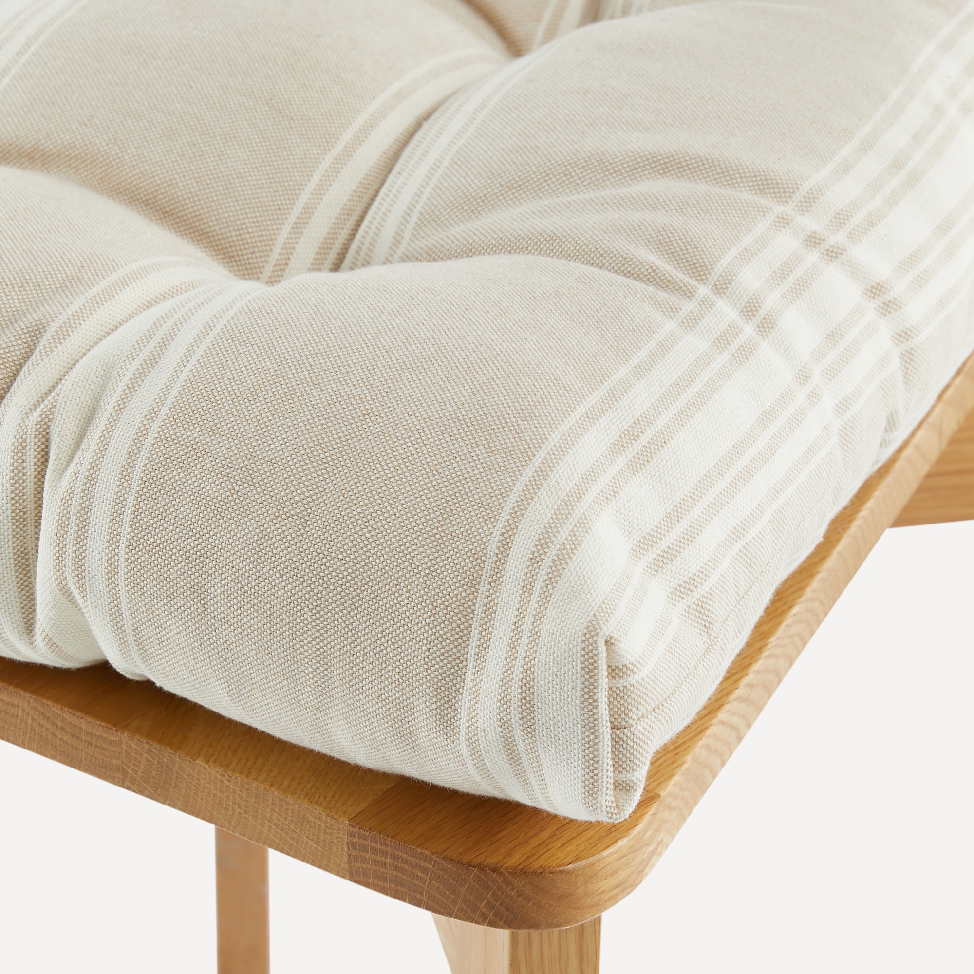 Cojín para silla Silex El Corte Inglés - Natural 40 x 4 x 40 cm Natural-3