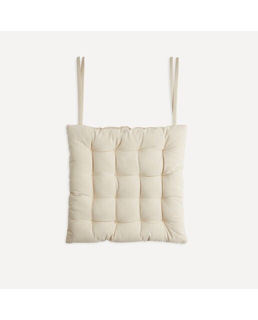 Cojín para silla Kapil El Corte Inglés - Beige 40 x 5 x 40 cm Beige-5