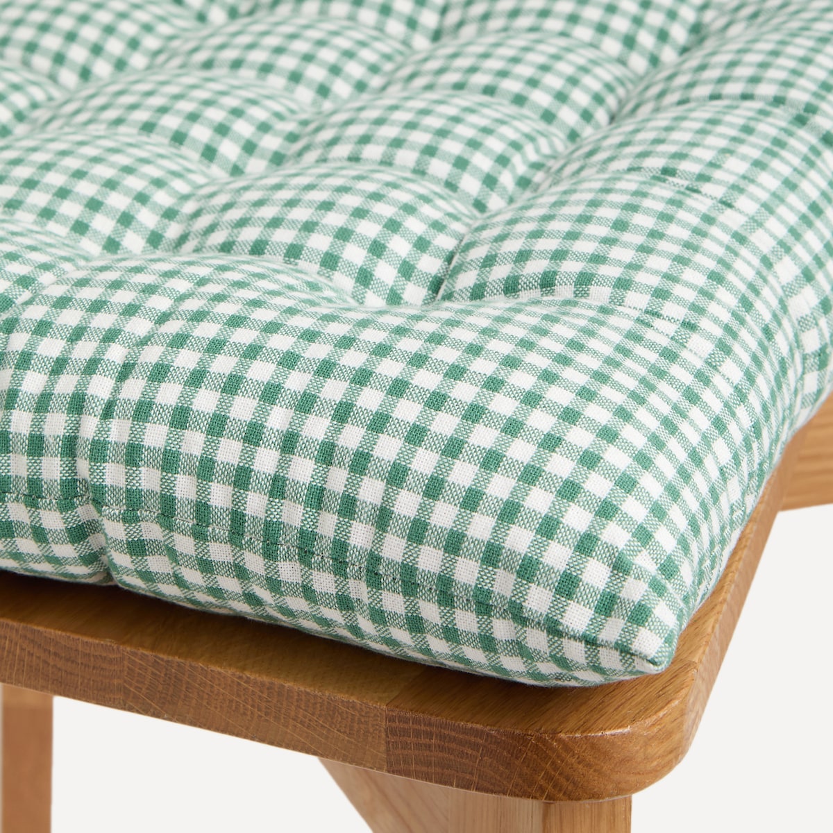Almofada de cadeira Vichy El Corte Inglés Verde-3