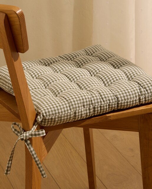Cojín para silla Vichy El Corte Inglés