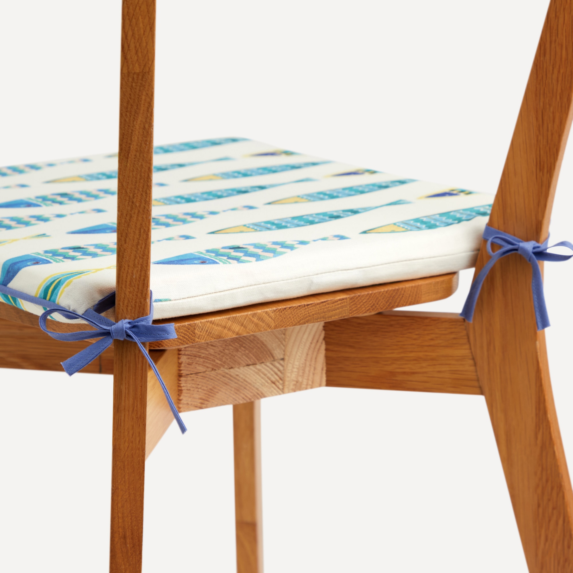 Almofada para Cadeira Peixes Azul-2