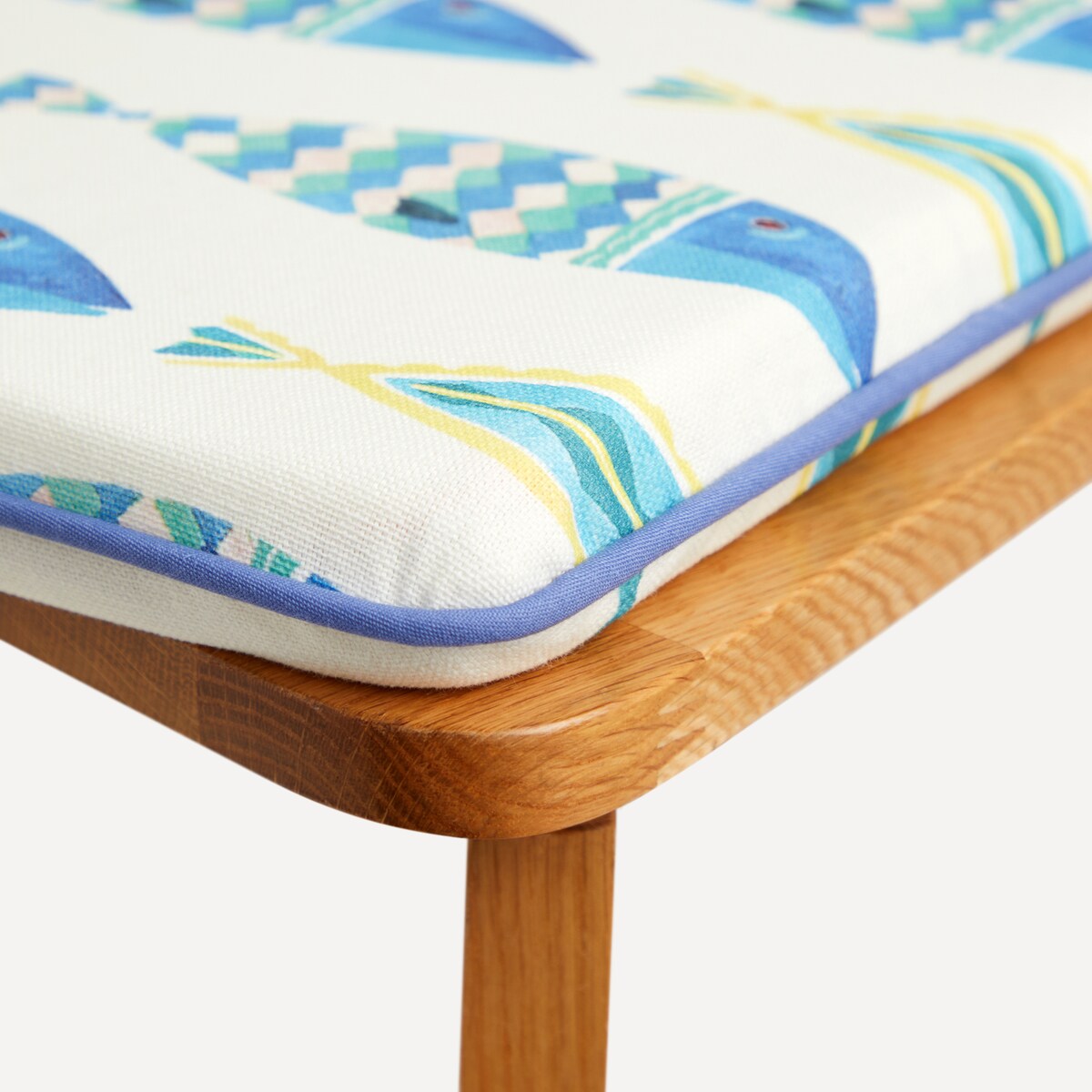 Almofada para Cadeira Peixes Azul-3