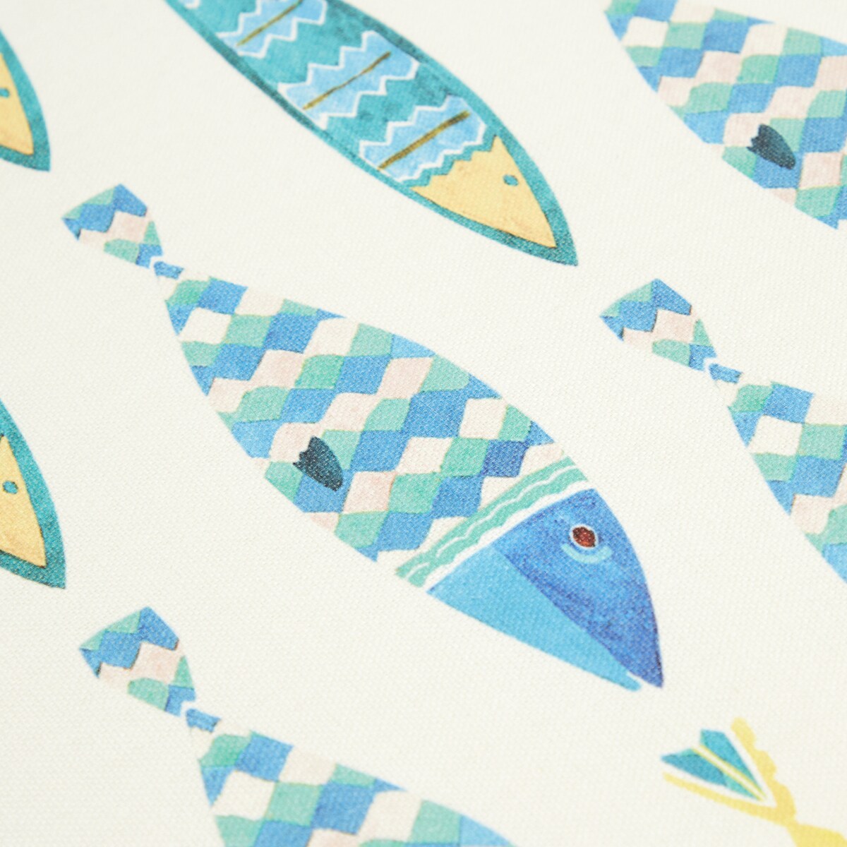 Almofada para Cadeira Peixes Azul-4